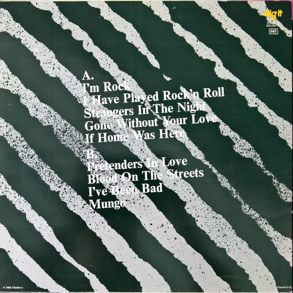 Kassu Halonen ~ I Have Played Rock'n Roll (Vinyl) - Djungel & Jazz