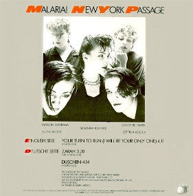 Malaria! ~ New York Passage (Vinyl) - Djungel & Jazz