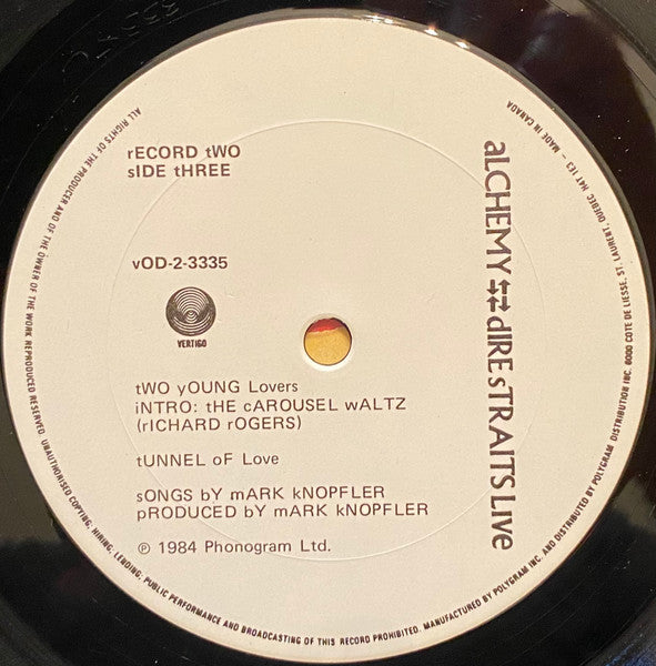 Dire Straits ~ Alchemy - Dire Straits Live (Vinyl) - Djungel & Jazz