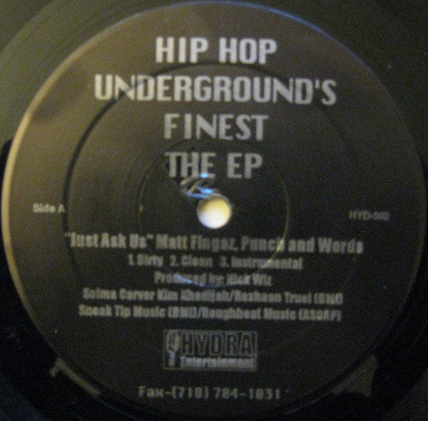 Various : Hip Hop Underground's Finest (2x12", EP)