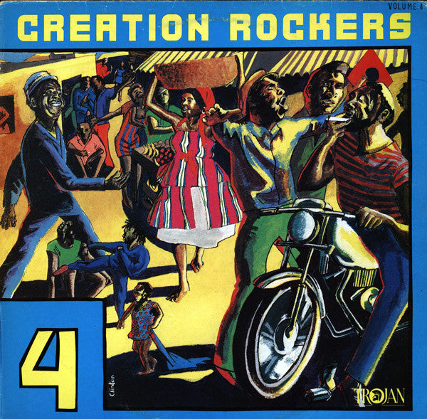 Various : Creation Rockers Volume 4 (LP, Comp, Blu)