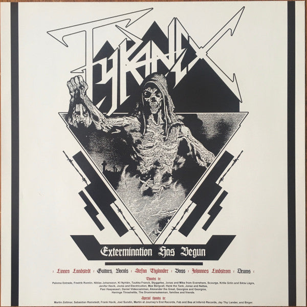 Tyranex ~ Extermination Has Begun (Vinyl) - Djungel & Jazz