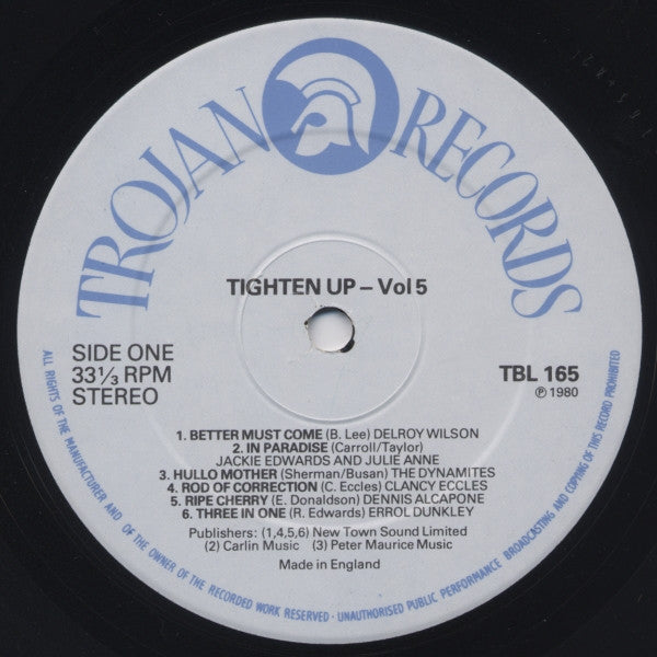 Various : Tighten Up Vol. 5 (LP, Comp, RP)