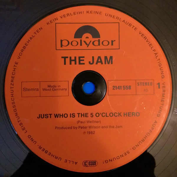 The Jam ~ Just Who Is The 5 O'Clock Hero / War / The Great Depression (Vinyl) - Djungel & Jazz