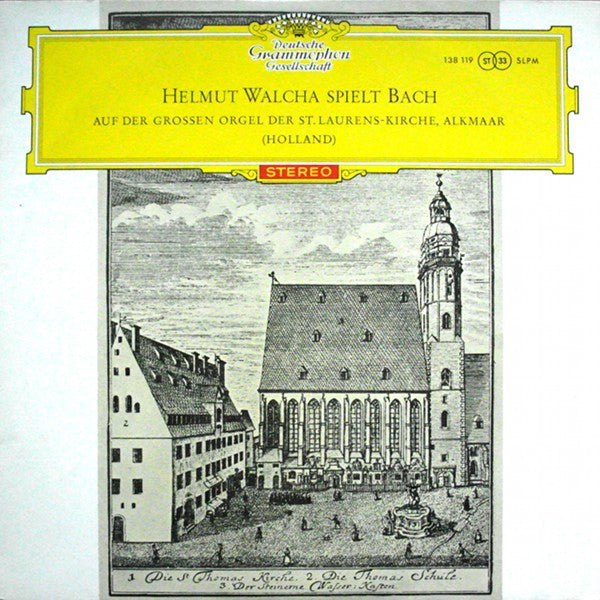 Bach, Helmut Walcha ~ Helmut Walcha Spielt Bach (Vinyl) - Djungel & Jazz