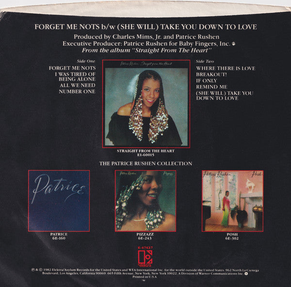Patrice Rushen ~ Forget Me Nots (Vinyl) - Djungel & Jazz