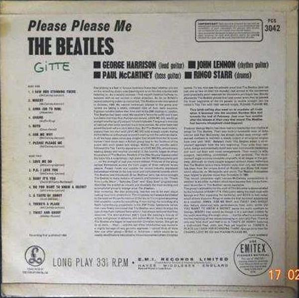 The Beatles ~ Please Please Me (Vinyl) - Djungel & Jazz