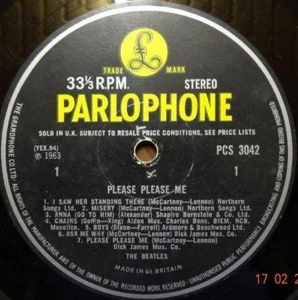 The Beatles ~ Please Please Me (Vinyl) - Djungel & Jazz