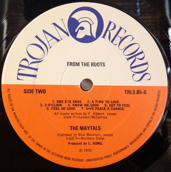 The Maytals : From The Roots (LP, Album, RE)
