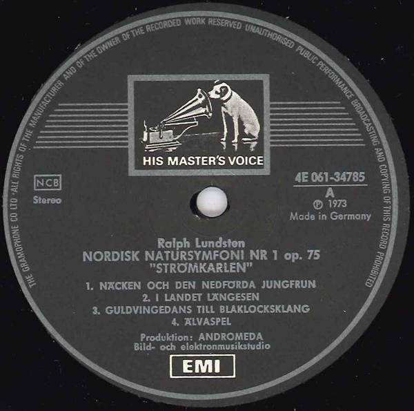 Ralph Lundsten : Nordisk Natursymfoni Nr 1 "Strömkarlen" (LP, Album)