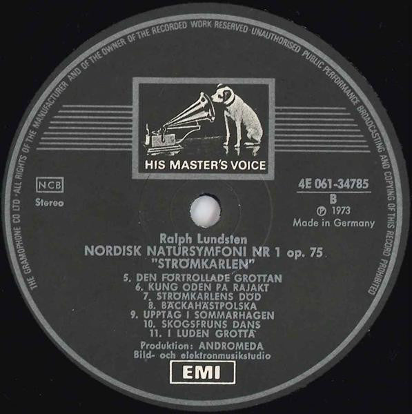 Ralph Lundsten : Nordisk Natursymfoni Nr 1 "Strömkarlen" (LP, Album)