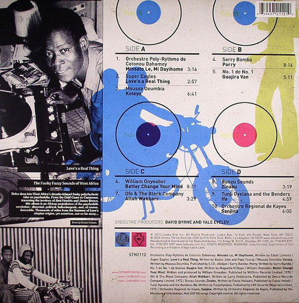 Various : Love's A Real Thing (The Funky Fuzzy Sounds Of West Africa) (2xLP, Comp)