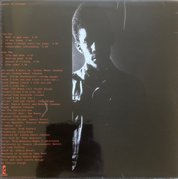 Linton Kwesi Johnson : Forces Of Victory (LP, Album)