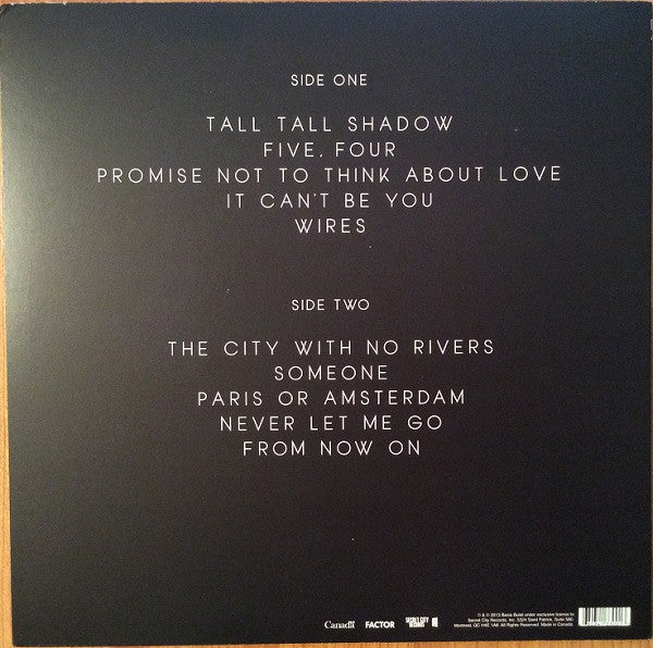 Basia Bulat : Tall Tall Shadow (LP, Album)