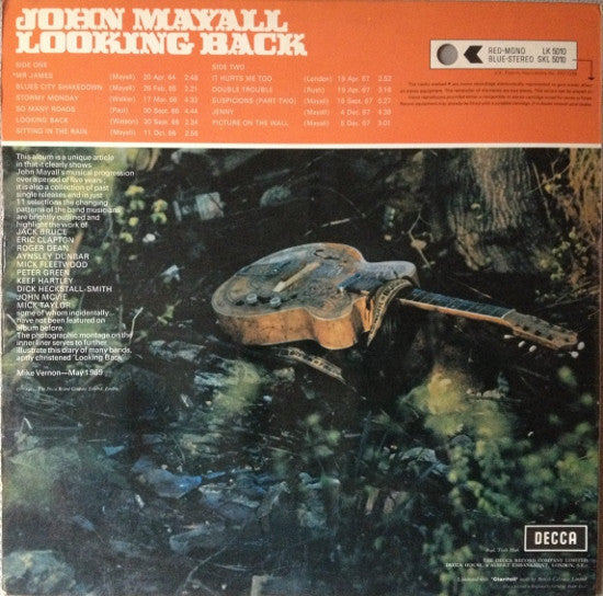 John Mayall ~ Looking Back (Vinyl) - Djungel & Jazz