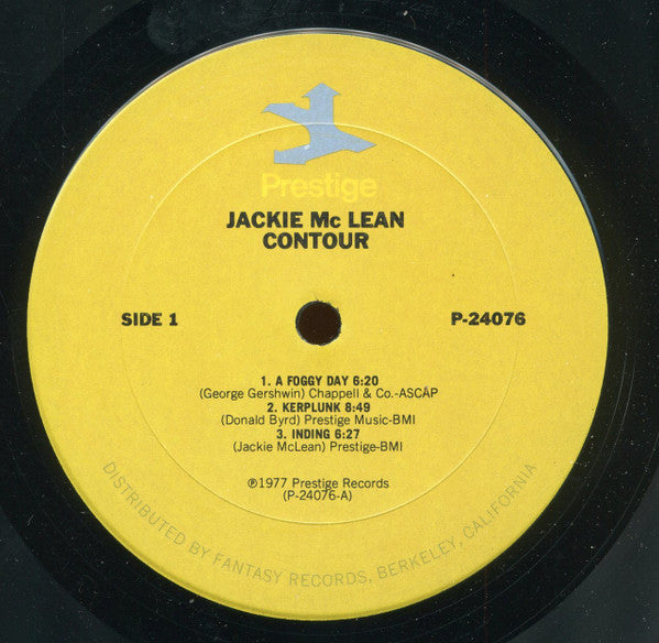 Jackie McLean ~ Contour (Vinyl) - Djungel & Jazz