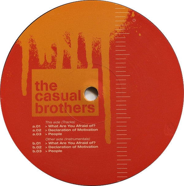 The Casual Brothers Starring DJ Embee & Cos.M.I.C ~ The Casual Brothers (Vinyl) - Djungel & Jazz