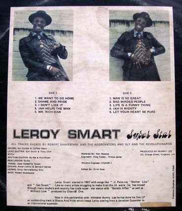 Leroy Smart : Super Star (LP, Album)