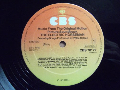 Willie Nelson / Dave Grusin ~ The Electric Horseman - Music From The Original Motion Picture Soundtrack (Vinyl) - Djungel & Jazz