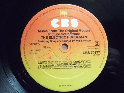Willie Nelson / Dave Grusin ~ The Electric Horseman - Music From The Original Motion Picture Soundtrack (Vinyl) - Djungel & Jazz