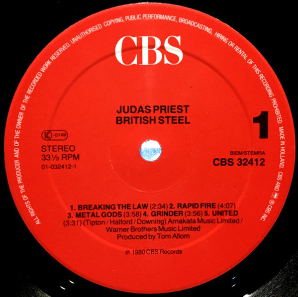 Judas Priest ~ British Steel (Vinyl) - Djungel & Jazz