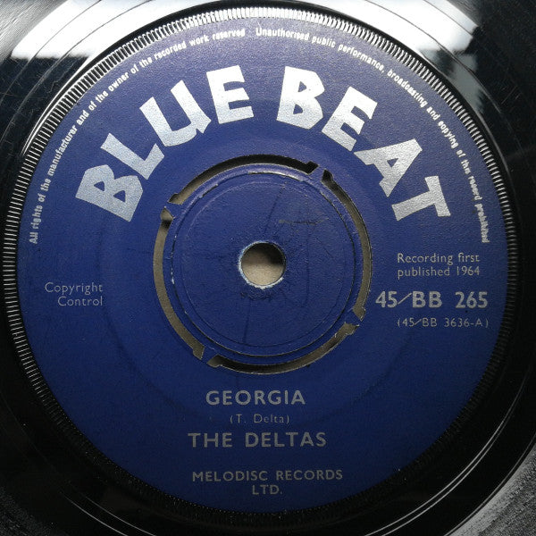 The Deltas (5) : Georgia / The Party (7", Single)
