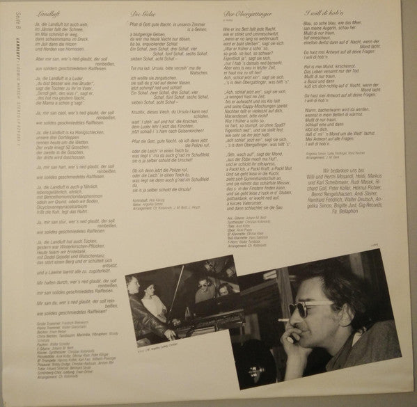 Ludwig Hirsch : Landluft (LP, Album)