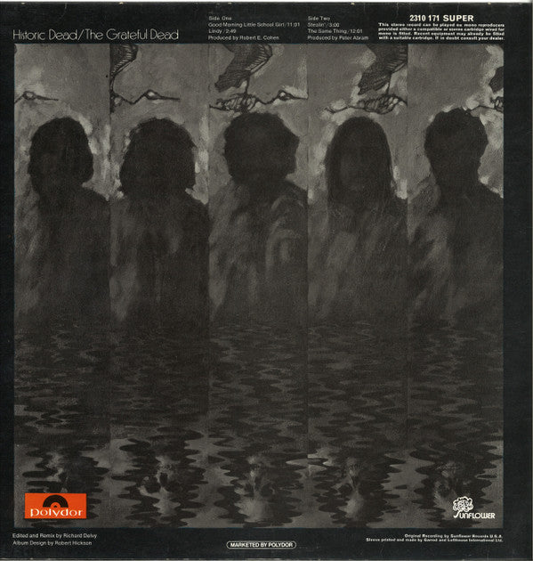 The Grateful Dead ~ Historic Dead (Vinyl) - Djungel & Jazz