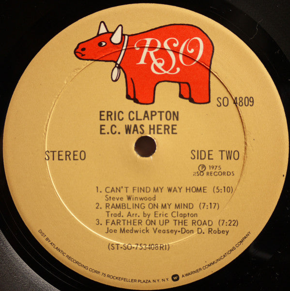 Eric Clapton ~ E.C. Was Here (Vinyl) - Djungel & Jazz