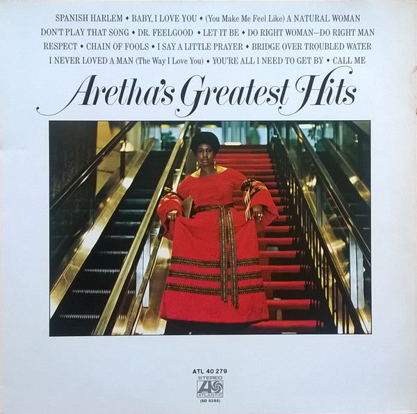 Aretha Franklin ~ Aretha's Greatest Hits (Vinyl) - Djungel & Jazz
