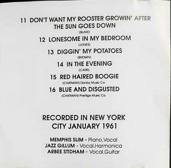 Memphis Slim ~ Harlem Bound (Vinyl) - Djungel & Jazz