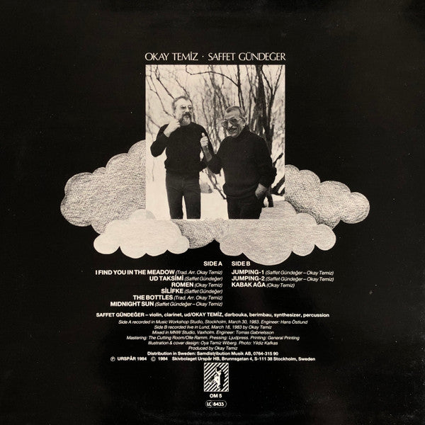 Okay Temiz . Saffet Gündeger ~ Okay Temiz . Saffet Gündeger (Vinyl) - Djungel & Jazz