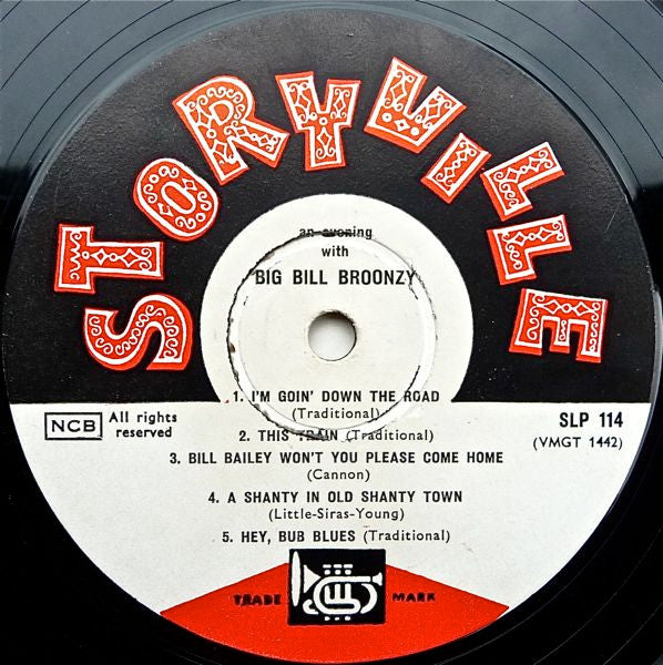 Big Bill Broonzy ~ An Evening With Big Bill Broonzy (Recorded In Club Montmartre Copenhagen 1956) (Vinyl) - Djungel & Jazz