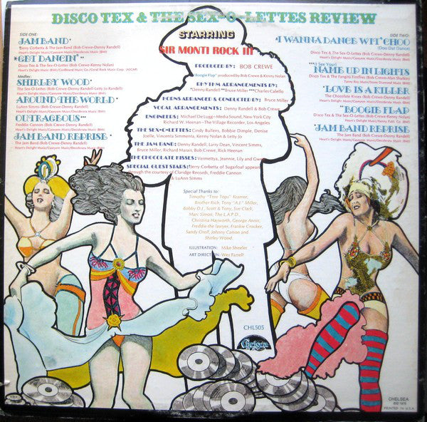 Disco Tex & His Sex-O-Lettes ~ Disco Tex & The Sex-O-Lettes Review (Vinyl) - Djungel & Jazz