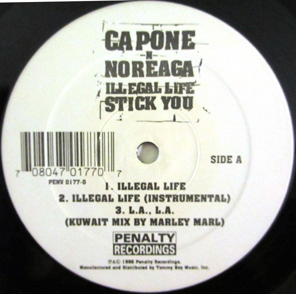 Capone -N- Noreaga : Illegal Life / Stick You (12")