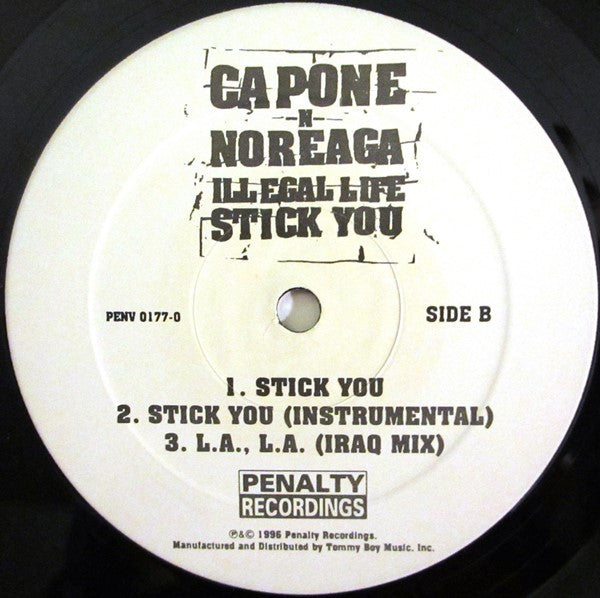 Capone -N- Noreaga : Illegal Life / Stick You (12")