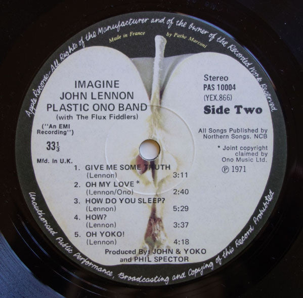 John Lennon ~ Imagine (Vinyl) - Djungel & Jazz