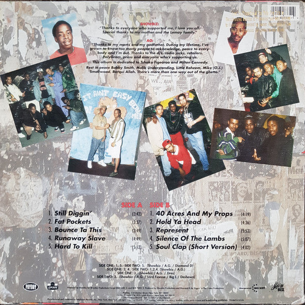 Showbiz & A.G. ~ Runaway Slave (Vinyl) - Djungel & Jazz
