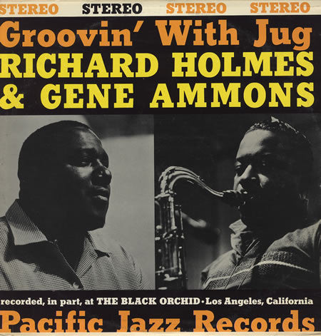 Richard "Groove" Holmes & Gene Ammons ~ Groovin' With Jug (Vinyl) - Djungel & Jazz
