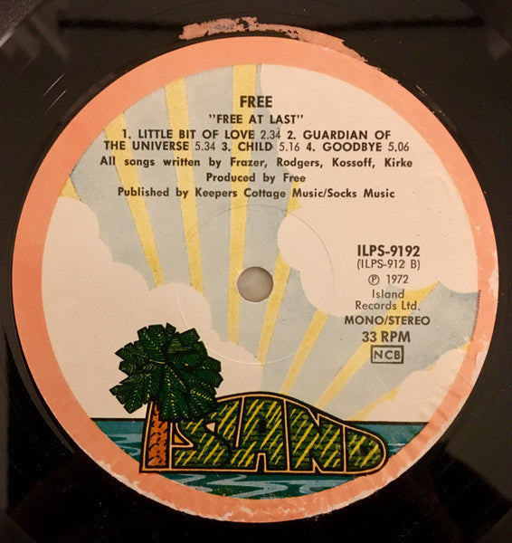 Free ~ Free At Last (Vinyl) - Djungel & Jazz