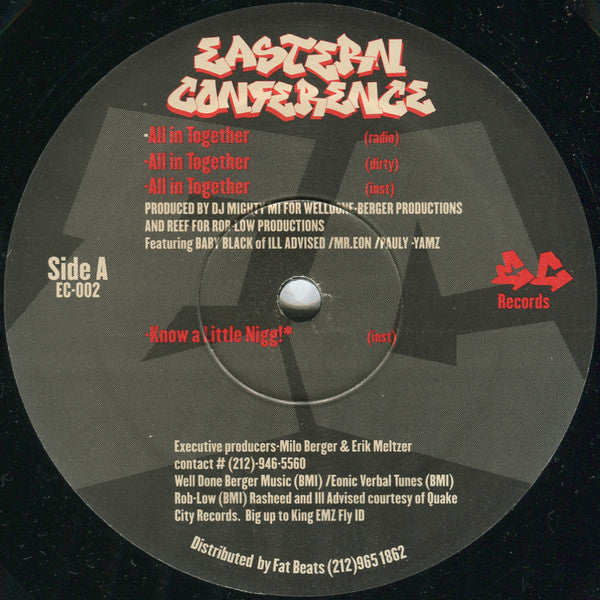 Eastern Conference : All In Together (12")