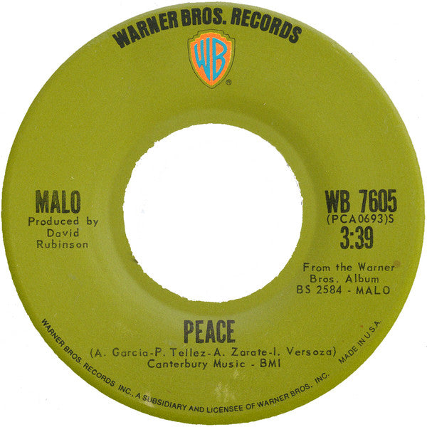 Malo ~ Café / Peace (Vinyl) - Djungel & Jazz