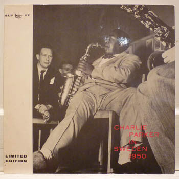 Charlie Parker ~ Charlie Parker In Sweden 1950 (Vinyl) - Djungel & Jazz