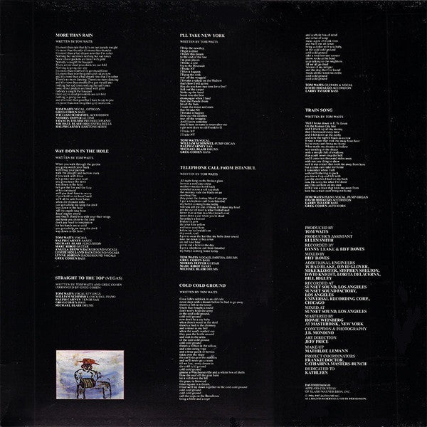 Tom Waits : Franks Wild Years (LP, Album)