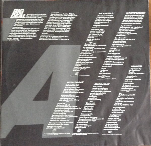 Big Deal ~ Vacker Bild (Vinyl) - Djungel & Jazz