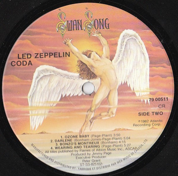 Led Zeppelin ~ Coda (Vinyl) - Djungel & Jazz