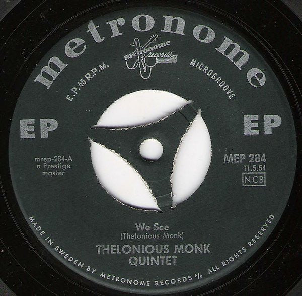 Frank Foster, Curly Russell, Art Blakey, Ray Copeland Featuring Thelonious Monk ~ We See (Vinyl) - Djungel & Jazz