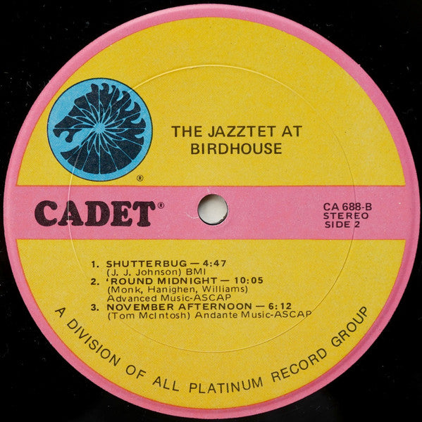 The Jazztet ~ At Birdhouse (Vinyl) - Djungel & Jazz