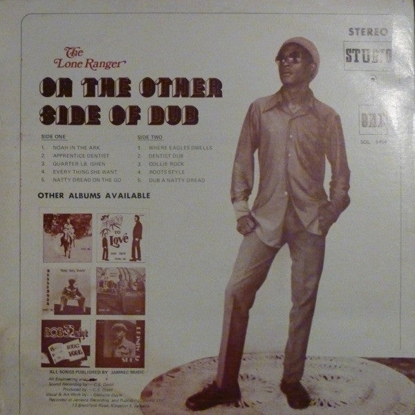 Lone Ranger : On The Other Side Of Dub (LP, Album)