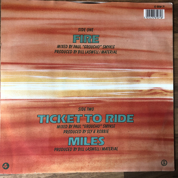 Sly & Robbie ~ Fire (Vinyl) - Djungel & Jazz